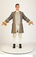   Photos Man in Historical Civilian suit 9 18th century Historical clothing a poses whole body 0001.jpg